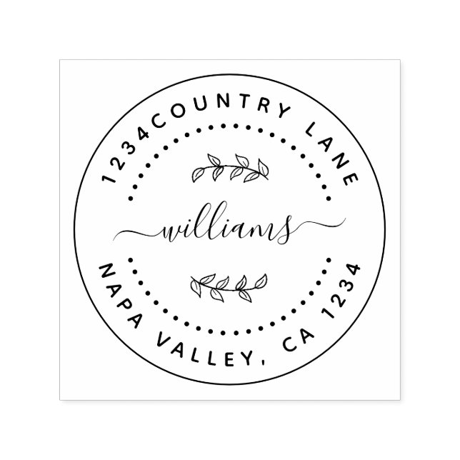 Sello Automático Cree Su Propio Retorno De Vuelo Moderno Autoempaña (Diseño)