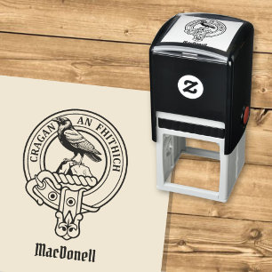 Sello Automático Crest del Clan MacDonell de Glengarry