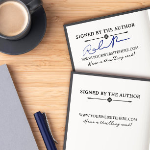 Sello Automático Crimen De Thriller Del Dividedor De Balas Firmado 