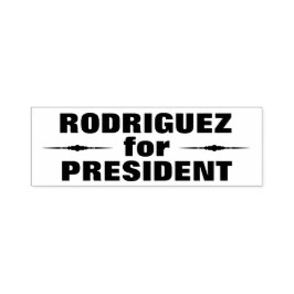 Sello Automático Cualquier Candidato A Cualquier Oficina Política