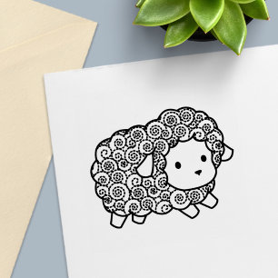 Sello Automático Curry Coat Little Sheep Ewe