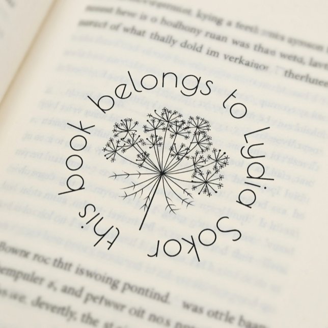 Sello Automático Custom Home Library (Subido por el creador)