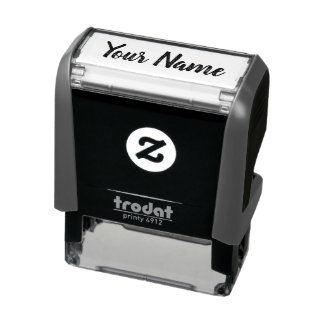 Sello Automático Custom Name Personalized Self-inking Stamps Sign