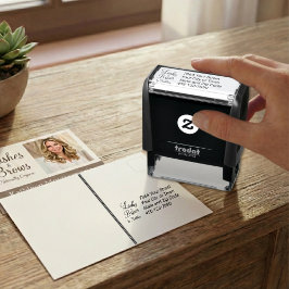 Sello Automático Custom Script Lash Brow Studio Name Address Phone