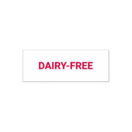 Sello Automático Dairy-free Allergy Friendly