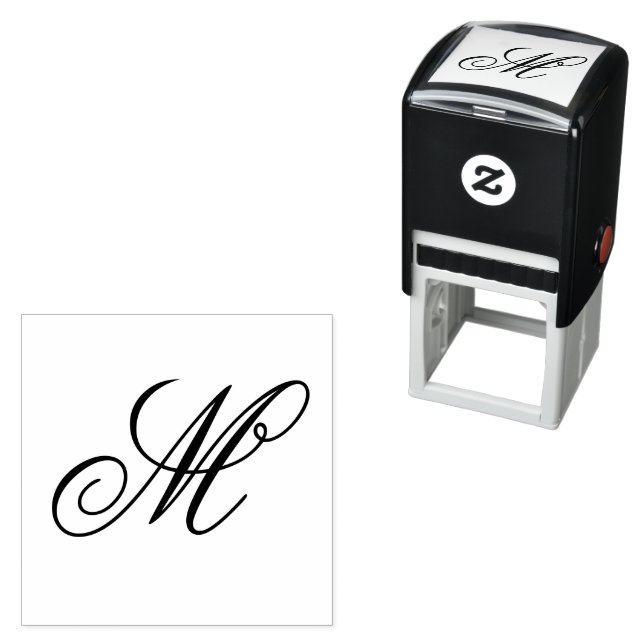 Sello Automático de Iniciales con Monograma Elegan (In Situ)