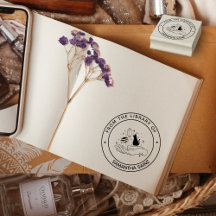 De la biblioteca de libros Stamp Cat Witch Crystal