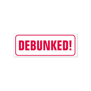 Sello Automático "DEBUNKED!" + Rectángulo de las esquinas