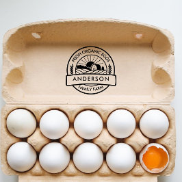 Sello Automático Decoración de granjeros de familias de granjas de 