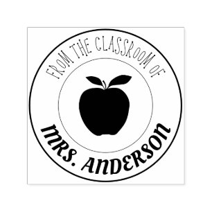 Sello Automático Del aula de   Apple