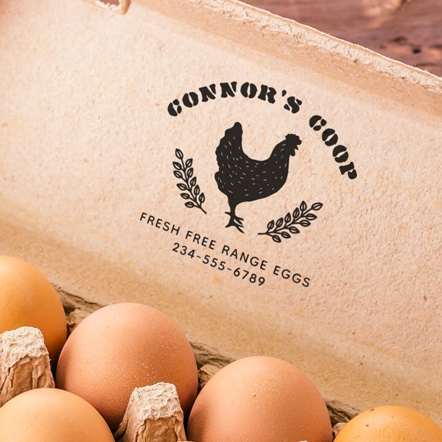 Sello Automático Denominación negrita de la granja de estanques Hue (Rubber Stamp Mock-up)