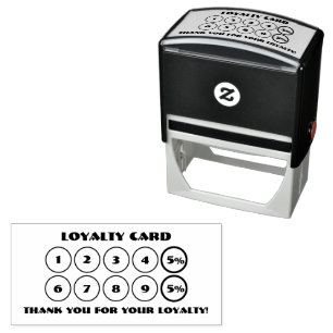 Sello Automático Descuento de Lealtad 2X5pc