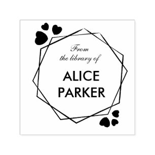 Sello Automático Desde la biblioteca de agregar su nombre