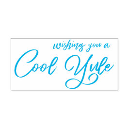 Sello Automático Deseándote Un Guión Moderno De Guay Yule