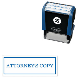 Sello Automático Despacho de abogados copia del abogado