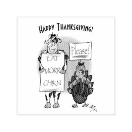 Sello Automático Día de Acción de Gracias