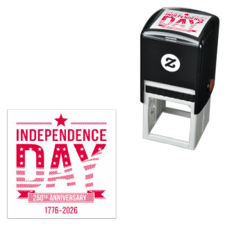 Sello Automático Día de la Independencia 250º Aniversario de Estado