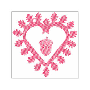 Sello Automático Día de San Valentín Love Heart Acorn