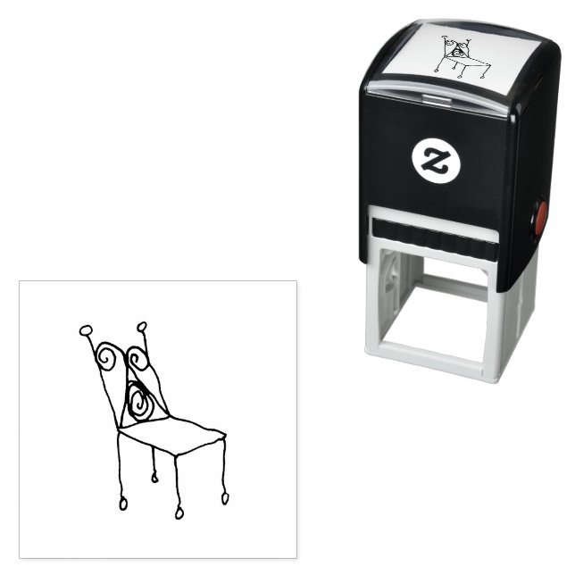 Sello Automático Dibujo de línea de silla de alambre (In Situ)