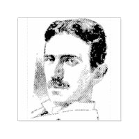 Dibujo de Nikola Tesla