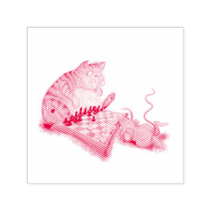 Sello Automático Dibujo gracioso de Personalizado de ajedrez con ga