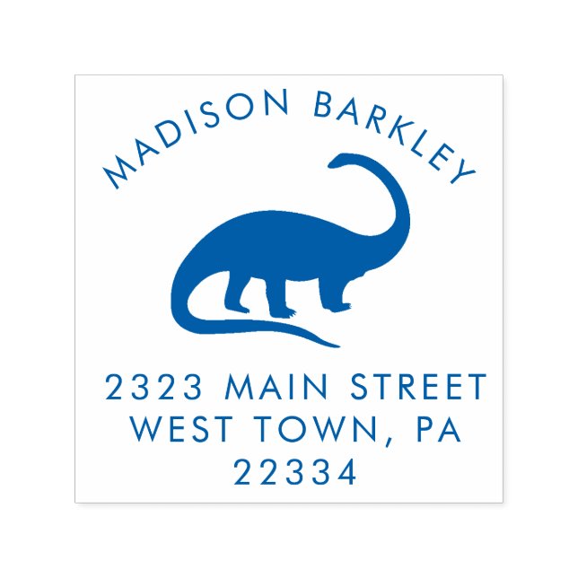 Sello Automático Dinosaurio cutáneo (Diseño)