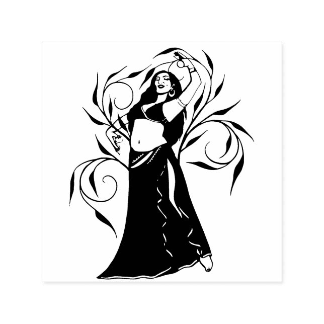 Sello Automático Diosa Bailarina de Vientre Sivoney (Diseño)