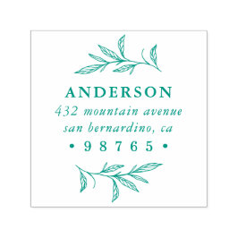 Sello Automático Dirección Botánica de Retorno de Pradera Salvaje