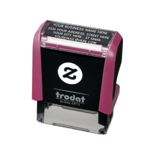 Sello Automático Dirección comercial Oficina personalizada de su e