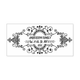 Sello Automático Dirección comercial y de devolución