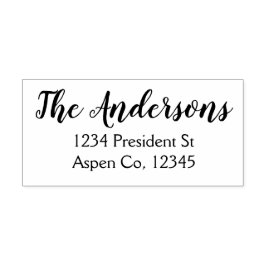 Sello Automático Dirección de devolución