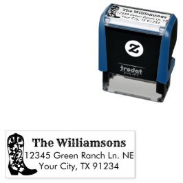 Sello Automático Dirección de devolución de arranque de la organiza