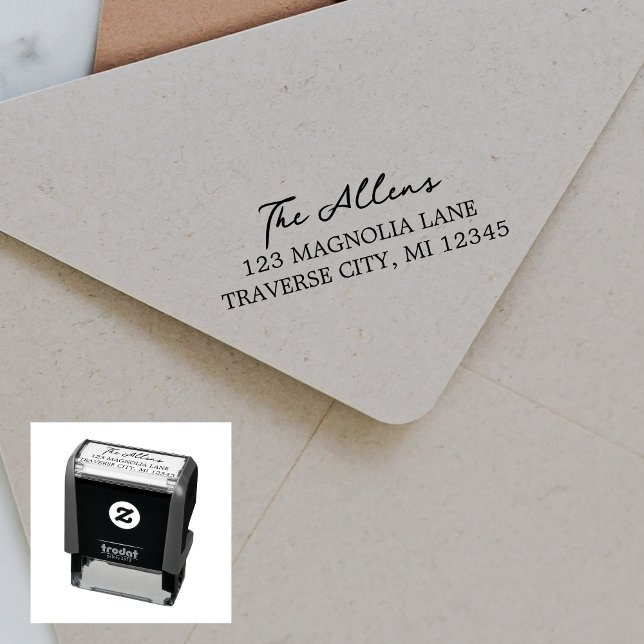 Sello Automático Dirección de devolución de datos de familia (Subido por el creador)