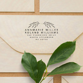 Sello Automático Dirección de devolución de dos últimos nombres bot