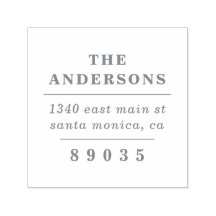 Dirección de devolución de familia Minimalista ele