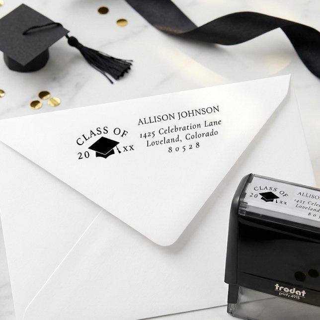 Sello Automático Dirección de devolución de graduación (Subido por el creador)