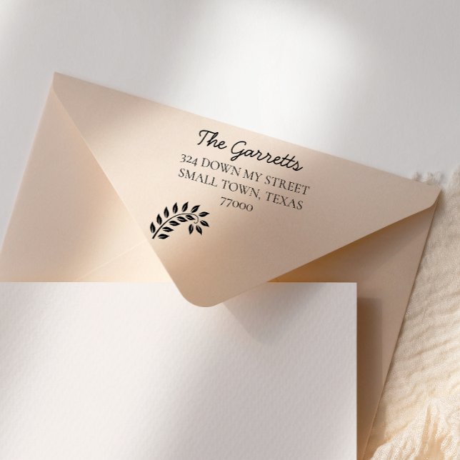 Sello Automático Dirección de devolución de hoja con guiones manual (Subido por el creador)