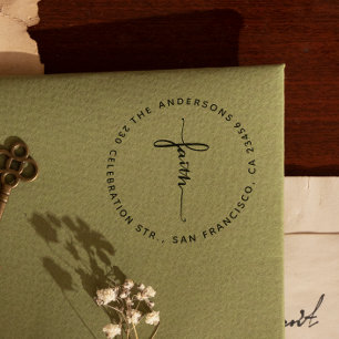 Sello Automático Dirección de devolución de ida y vuelta cruzada de