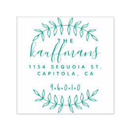 Sello Automático Dirección de devolución de la familia de guiones c