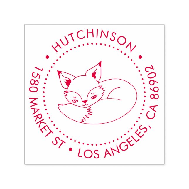 Sello Automático Dirección de devolución de la familia de la serie  (Diseño)