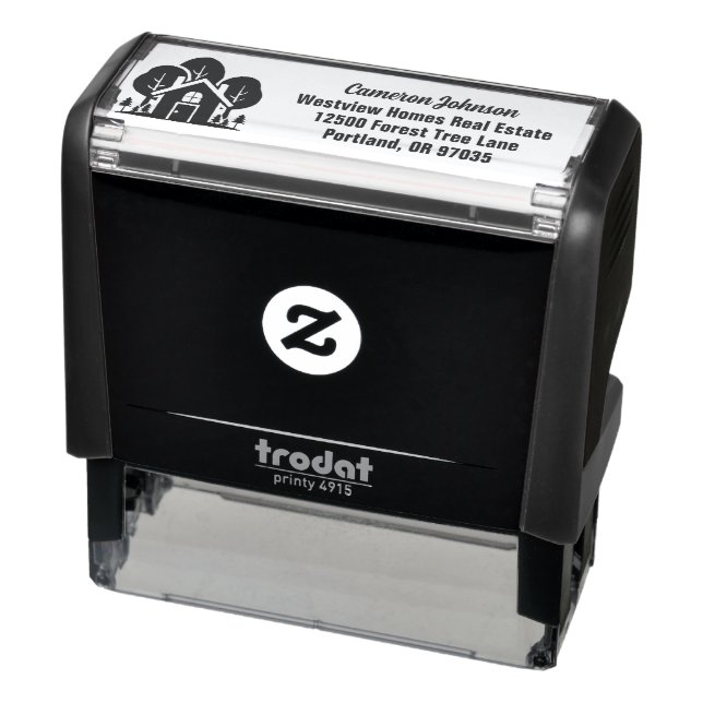 Sello Automático Dirección de devolución de la propiedad inmobiliar (Producto)