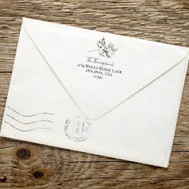 Sello Automático Dirección de devolución de la vegetación de Holida