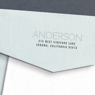 Sello Automático Dirección de devolución de luces de marquesina