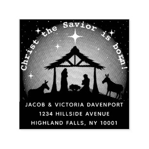 Sello Automático Dirección de devolución de máquina de escribir par