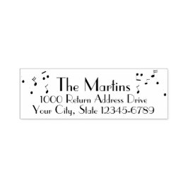 Sello Automático Dirección de devolución de música