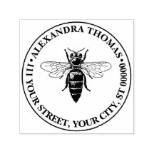 Dirección de devolución de nombre de abeja de vint