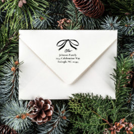 Sello Automático Dirección de devolución de nombre de familia de pl