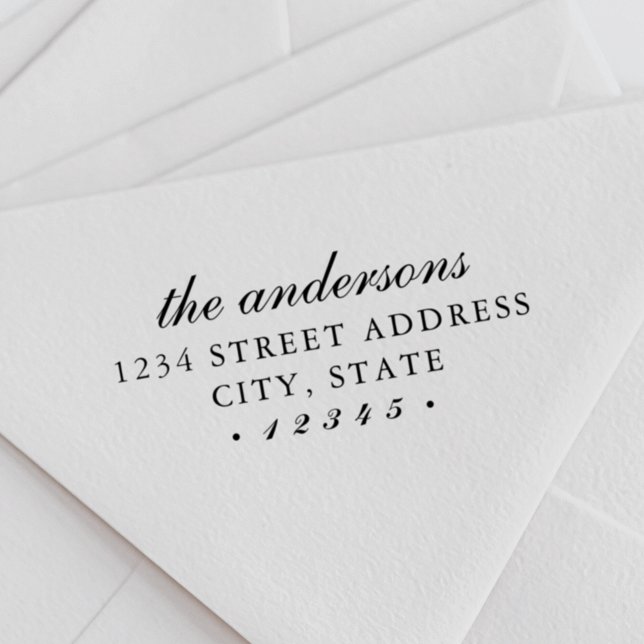 Sello Automático Dirección de devolución de nombre de familia de sc (Subido por el creador)