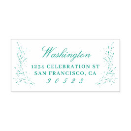 Sello Automático Dirección de devolución de nombre de familia de sc