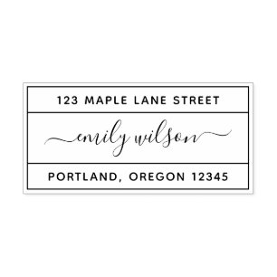 Sello Automático Dirección de devolución de nombre de script de cal